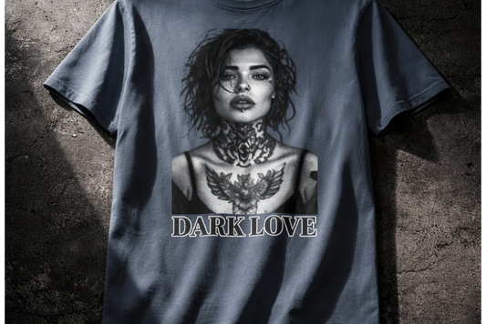 Camiseta Vintage Dark Art – MEPHX Garment Dyed Unisex