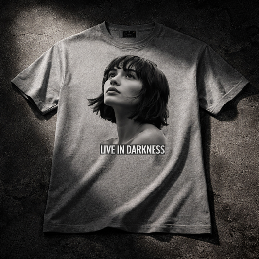 Camiseta dark art IA MEPHX negra edición limitada unisex – diseño exclusivo underground España