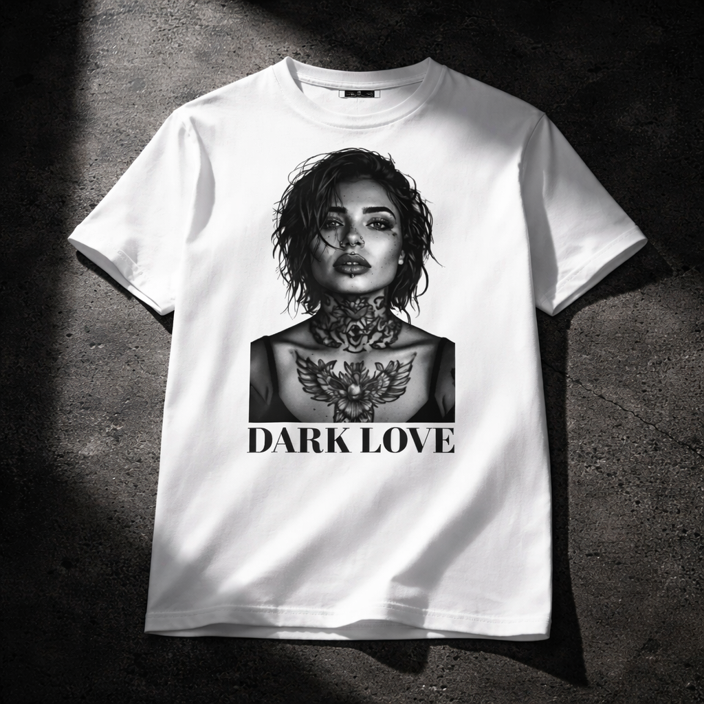 Camiseta Vintage Dark Art – MEPHX Garment Dyed Unisex