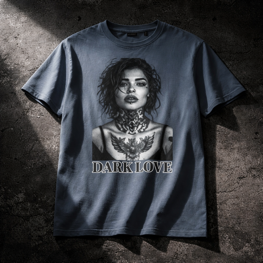 Camiseta Vintage Dark Art – MEPHX Garment Dyed Unisex