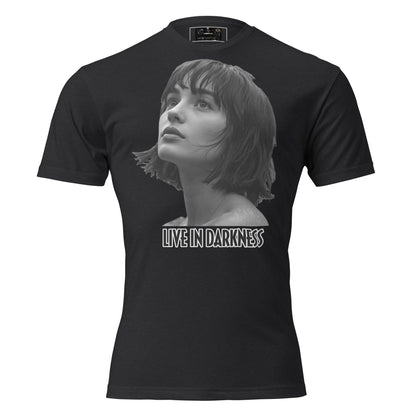 Camiseta MEPHX edición limitada negra – vista frontal fitted