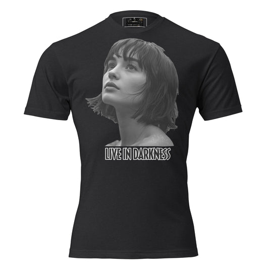 Camiseta MEPHX edición limitada negra – vista frontal fitted